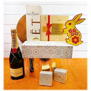 M52  中秋禮盒 - 君悅燕窩及薑味月餅、Moët Chandon、Godiva  M52  中秋禮盒 - 君悅燕窩及薑味月餅、Moët Chandon、Godiva